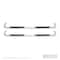 Westin Automotive 04-13 SILVERADO/SIERRA 1500/01-14 SILVERADO/SIERRA 2500/3500 CREW CAB E-SERIES POLISHED STEP BARS 23-1950 - alternate 1